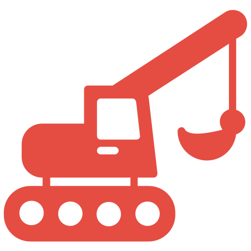 Heavy Equipment Rental and Operation icon