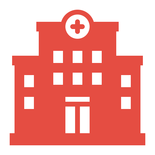 Hospitals and Emergency Rooms icon