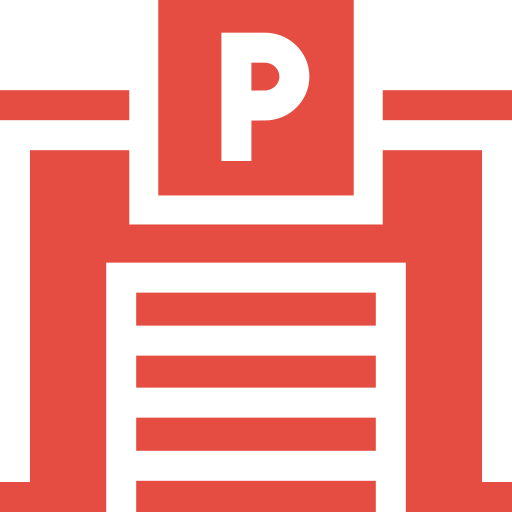 Parking Lots and Garages icon